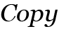 copyText